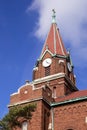 Old Midwest church. Royalty Free Stock Photo