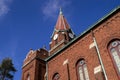 Old Midwest church. Royalty Free Stock Photo