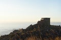 Old military battery in Cabo Silleiro, Pontevedra