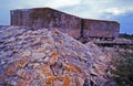 Old military bunker Royalty Free Stock Photo