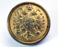 Old military button of Austria-Hungary