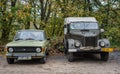 Old military car GAZ Royalty Free Stock Photo