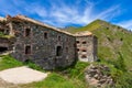 Old military fort in the mountains. Royalty Free Stock Photo