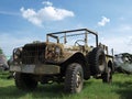 An old military Jeep