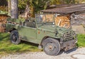 Old military jeep Royalty Free Stock Photo