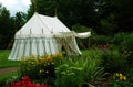 Old military tent Royalty Free Stock Photo
