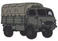 Old military truck