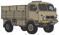 Old military truck