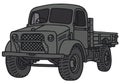 Old military truck