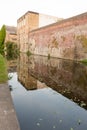 Old mill on canal Royalty Free Stock Photo