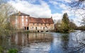 The Old Mill at Harnham on the River Avon near Salisbury, Wiltshire, UK Royalty Free Stock Photo