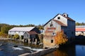 Old mill on the Moira River in Ontario Royalty Free Stock Photo