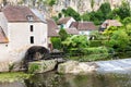 Old mill on the river Anglin at Angles-sur-Anglin