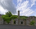 The Old Mill ruins in the Scottish Village of Kenmore, near Loch Tay in Perthshire