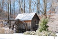 Old Mill in the Snow