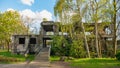 Old millitary barrack destroyed during Worl War II in Westerplatte in GdaÃâsk, Poland