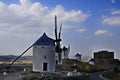 Old mills to process wheat in Spain. Royalty Free Stock Photo