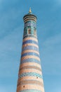 Old minaret in Khiva city