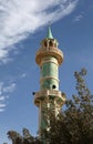 Old minaret in Qatar Royalty Free Stock Photo