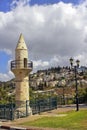 Old minaret in Safed, Israel