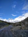 Old mine building in Swaledale