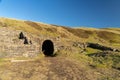 Old mine entrance at Nenthead, Cumbria, UK Royalty Free Stock Photo