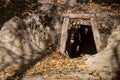 Old mine entrance Royalty Free Stock Photo