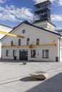 The Old Mine Science and Art Centre, hoisting tower of the shaft, Walbrzych, Poland Royalty Free Stock Photo