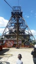 Old mine shaft at Gold Reef City