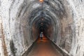 Old Mine Tunnel at  Karangahake gorge. Royalty Free Stock Photo