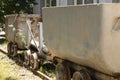 Old mine wagons