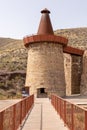 Old mining calcination furnaces in Lucainena de las Torres. Almeria, Andalucia, Spain