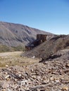 An old mining structure in Mosquito Pass, Park County, Colorado Royalty Free Stock Photo
