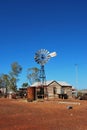 Old mining town Gwalia wind mill