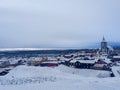 Old mining town of Roros Royalty Free Stock Photo