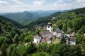 Old mining village Spania Dolina, Slovakia Royalty Free Stock Photo