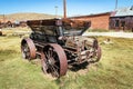 Old West Horse Drawn Mining Wagon Royalty Free Stock Photo