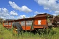 Old Minnesota prison manure spreader