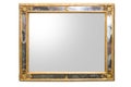 Old antique mirror frame Royalty Free Stock Photo