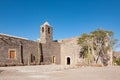 Old mission church Mision de Santa Rosalia de Mulege in Mulege, Baja California Sur, Mexico Royalty Free Stock Photo