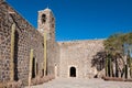 Old mission church Mision de Santa Rosalia de Mulege in Mulege, Baja California Sur, Mexico Royalty Free Stock Photo