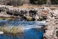 Old Mission Dam at Missions Trails Regional Park Royalty Free Stock Photo