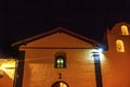 Old Mission Santa Ines Solvang California Cross Bells Night