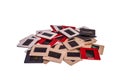Old 35 mm mounted film slides Royalty Free Stock Photo