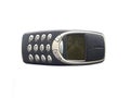 Old mobile phone with keypad Royalty Free Stock Photo