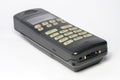 Old mobile phone on white background Royalty Free Stock Photo