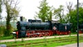 Old model locomotive, made in Resita