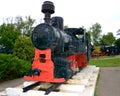 Old model locomotive, made in Resita