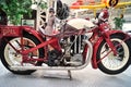 Old model of Opel motorcycle Royalty Free Stock Photo