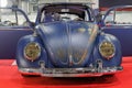 Old Model Volkswagen Beetle with Rusty Exterior Bodywork but Refurbished Internally